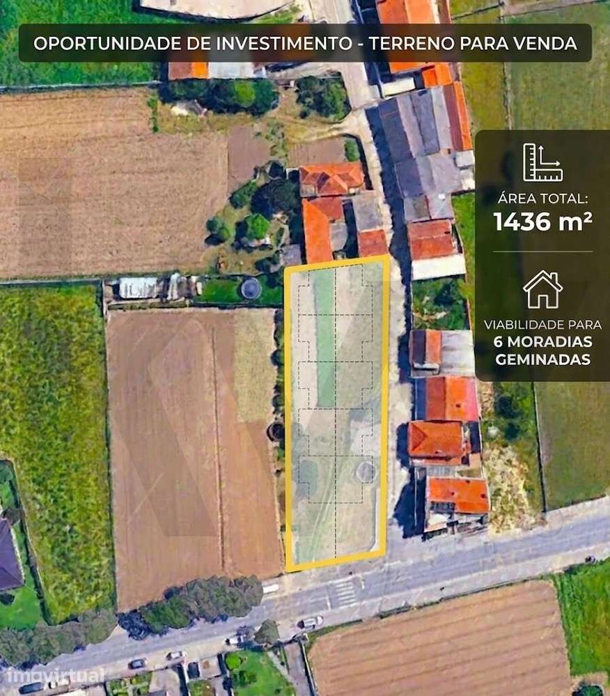 Terreno Urbano de 1.436 m2 com Excelente Potencial de Construção – São