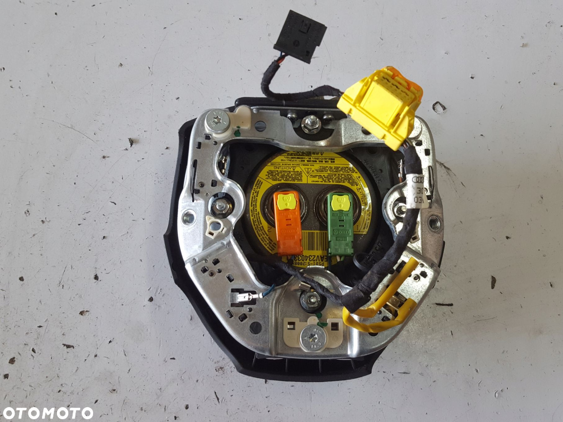AUDI A3 8P LIFT 08-12r PODUSZKA AIRBAG KIEROWCY 4 RAM 8P7880201F - 5