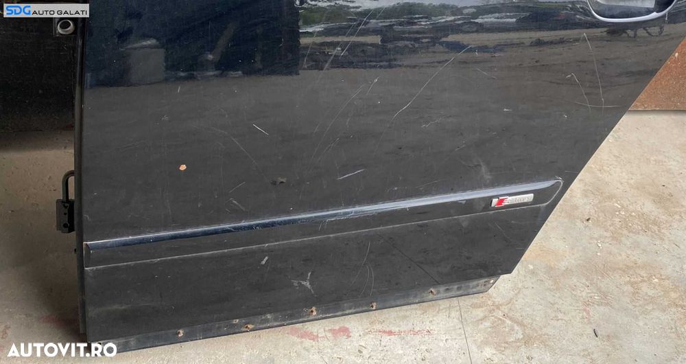 Bandou Ornament Plastic Superior Sline S Line de pe Usa Portiera Stanga Spate Audi A4 B7 2004 - 2008 Culoare LY9B [0982] - 1