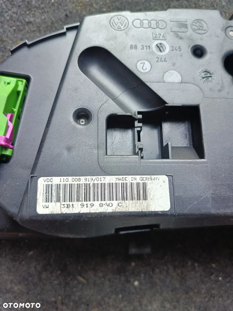 VW PASSAT B5 TDI 96-00 LICZNIK 3B1919880C EUROPA - 3