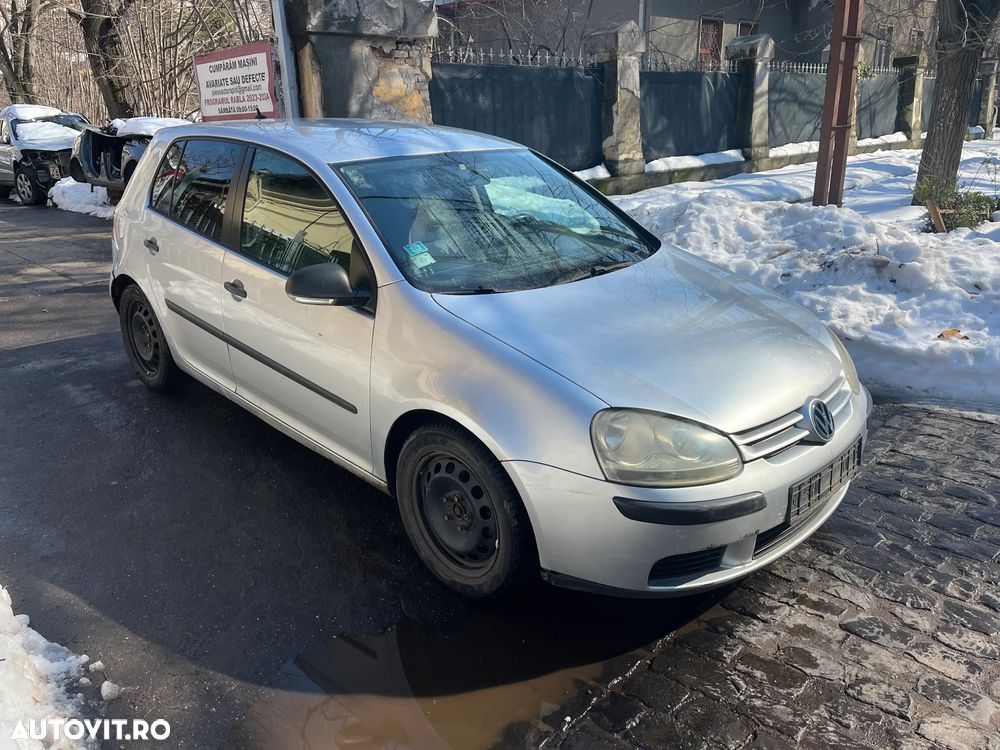 Bara fata completa VW Volkswagen Golf 5 gri argintiu 2007 LA7W - 3