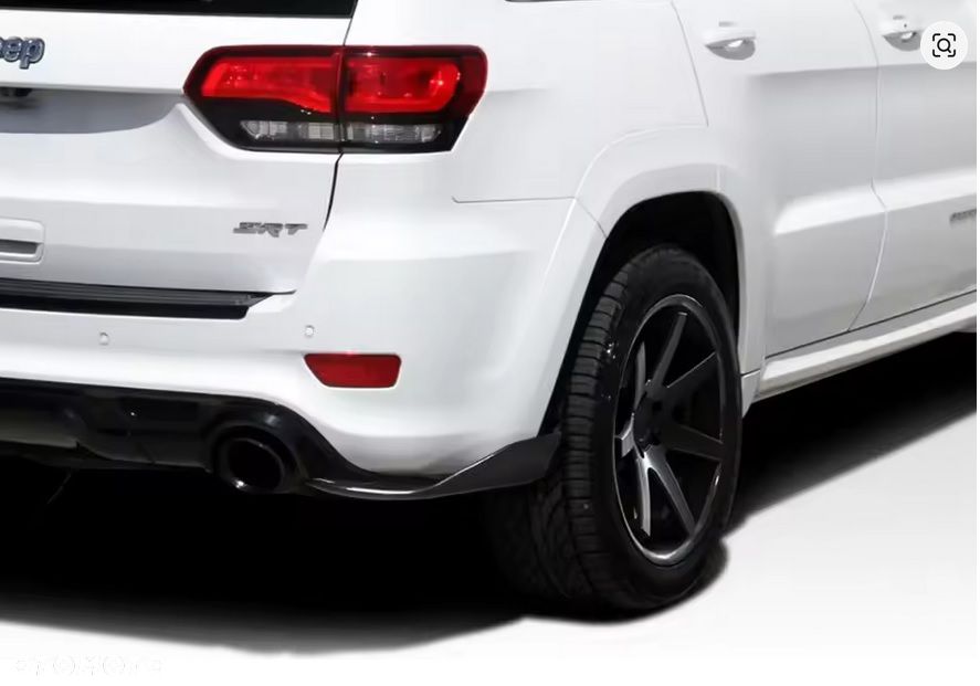 JEEP GRAND CHEROKEE SRT SRT8 WK2 2010-2020 SPOILER SPLITER SPLITTER DOKŁADKA DYFUZOR POD TYLNY ZDERZAK TYLNEGO ZDERZAKA TYŁ KARBON CARBON - 9