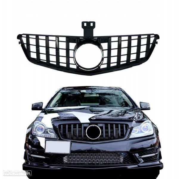 Grelha Mercedes C W204 (2007 a 2014) Look GTR - 6