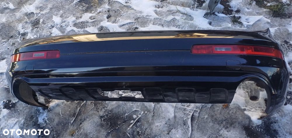 Zderzak tył Q7 4L LIFT LC9X kompletny tylny - 1