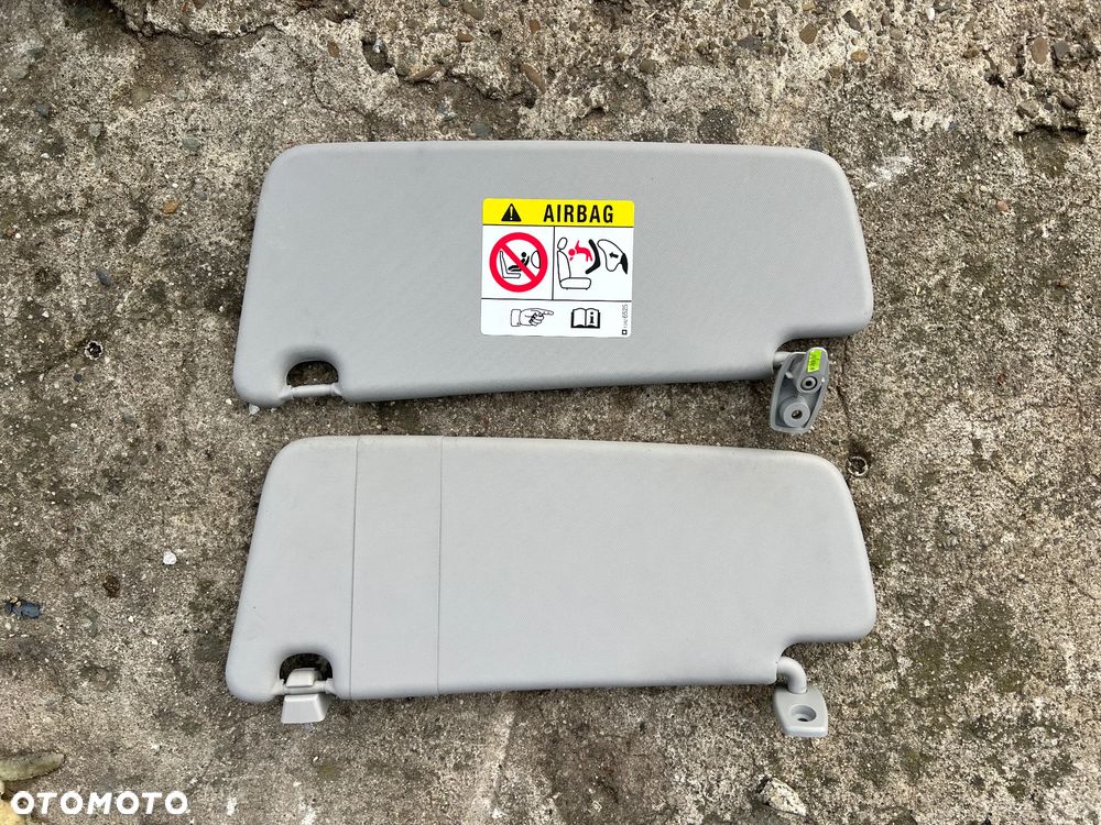 Opel Corsa D Osłona daszek przeciwsłoneczny prawy - 2