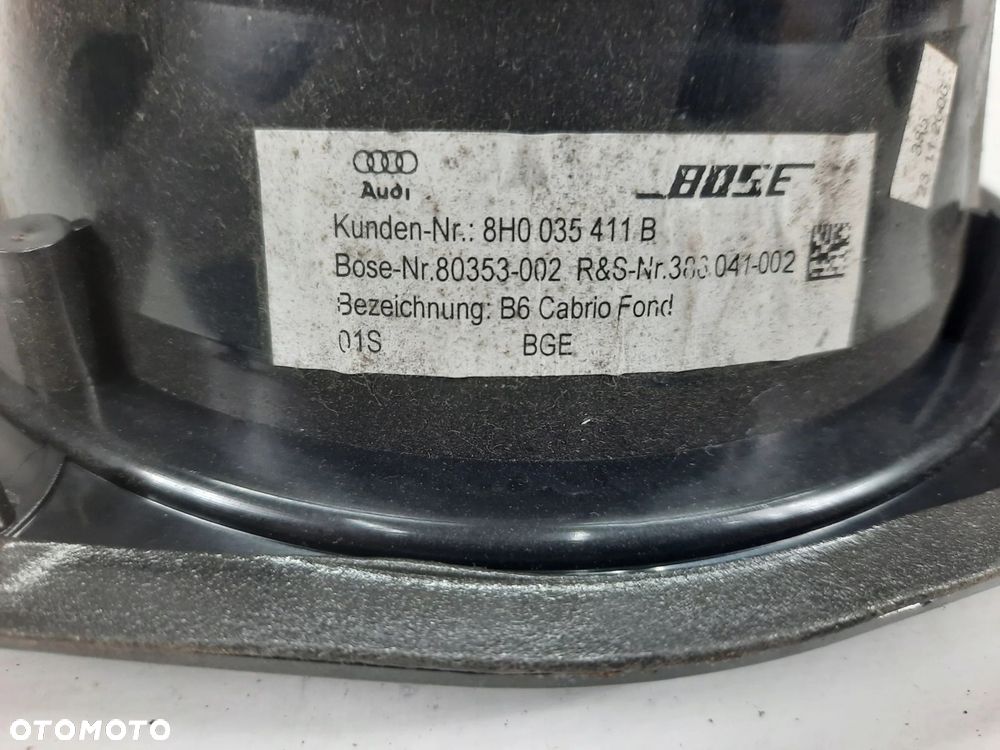 AUDI TT A3 A4 GLOSNIK BOSE TYLNY TYL 8H0035411B - 4