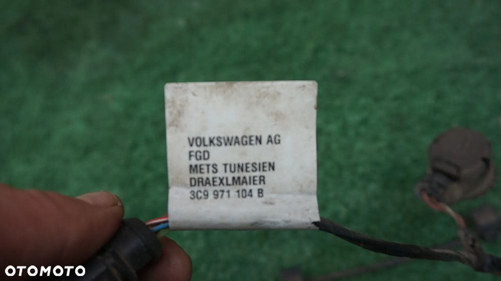 Vw Passat B6 2.0 TDI wiazka czujnikow parkowania PDC 3C9971104B 3C9 971 104 B - 3