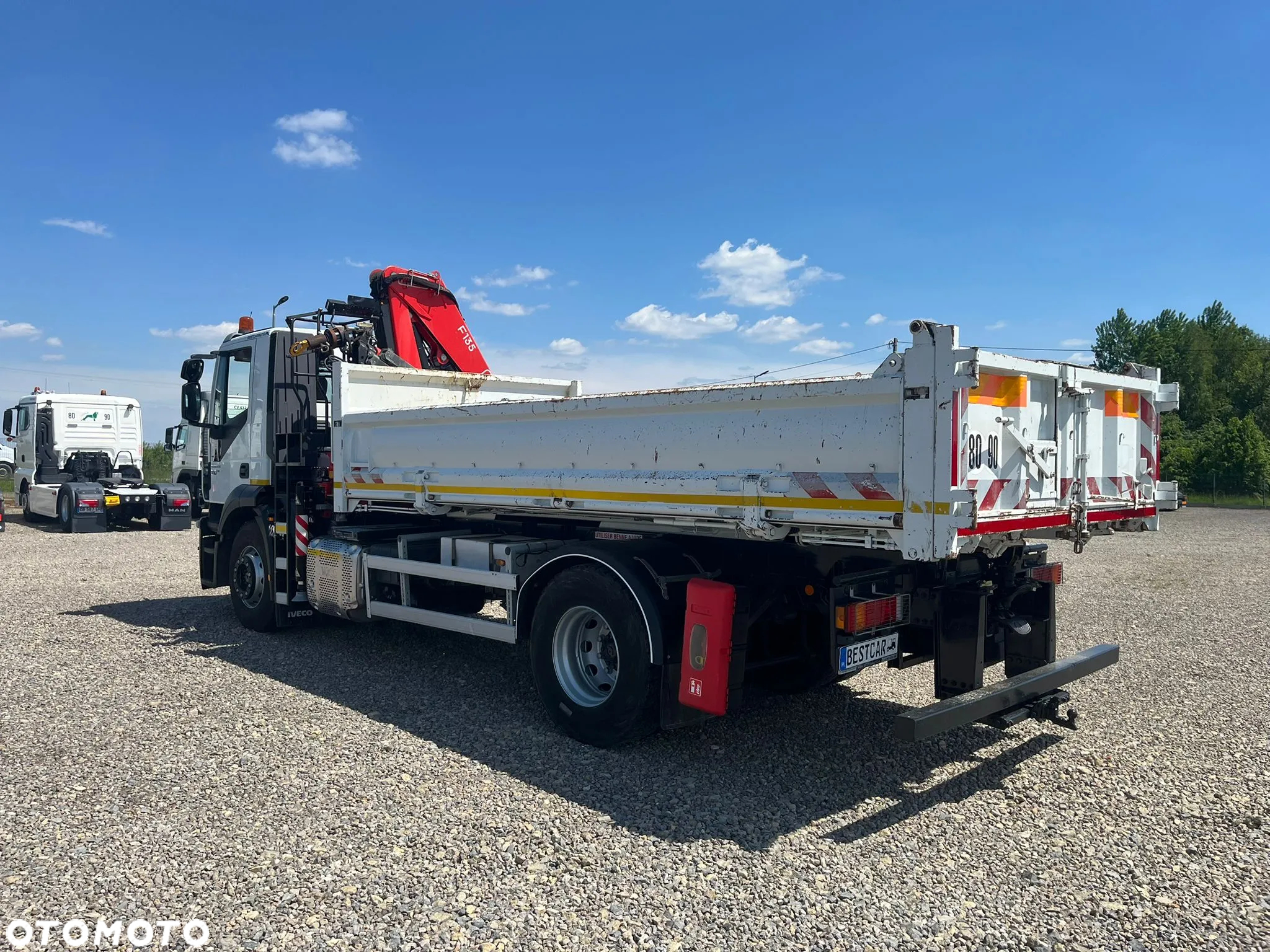 Iveco STRALIS 310 4X2 EURO6/ WYWROT+HDS FASSI F135/ BORDMATICS / TAN PERFEKT - 5