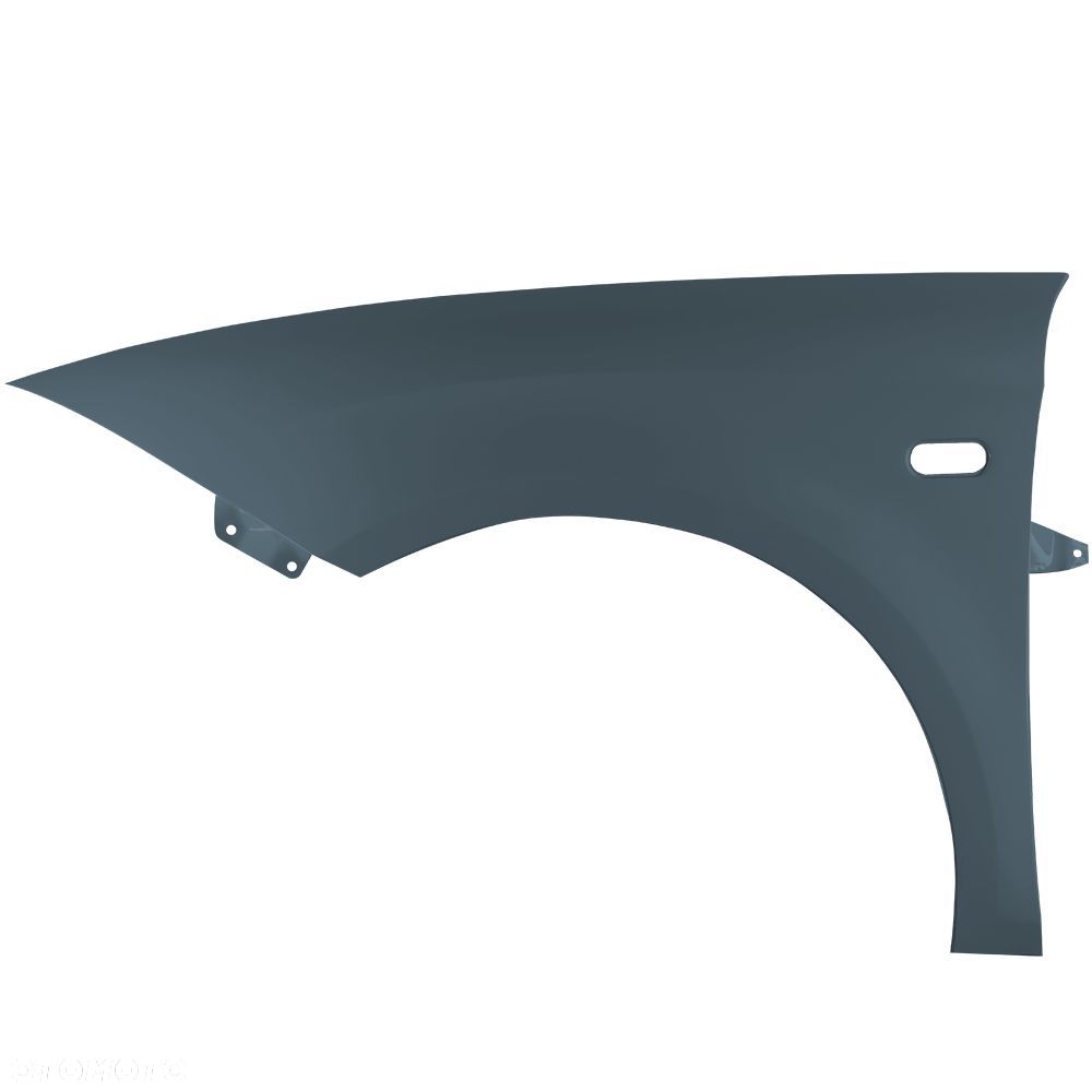 BLU Błotnik SEAT LEON II 2 1P1 LX7Z lewy przód srebrny 2005-2012 DelphinGrau - 2