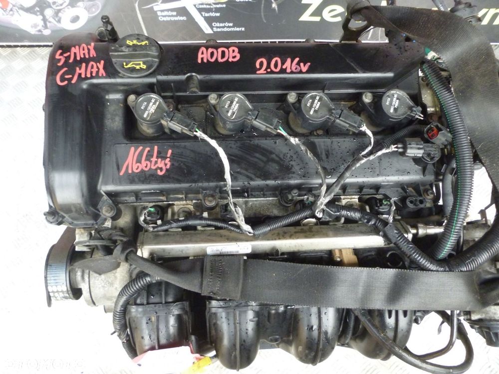 SILNIK FORD 2.0 16V AODB 166 TYS - 2