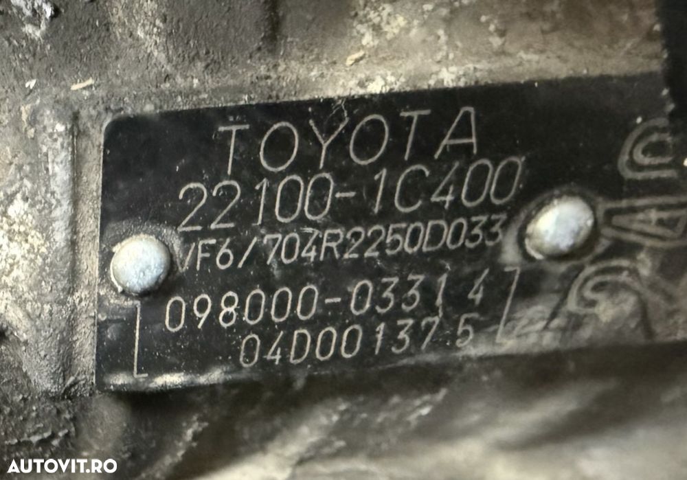 Pompă Injecție Toyota Land Cruiser J100 4.2 TD (1998-2007) – 22100-1C400 / 09800-0331 – Factură / International Shipping Diesel Motorina - 3