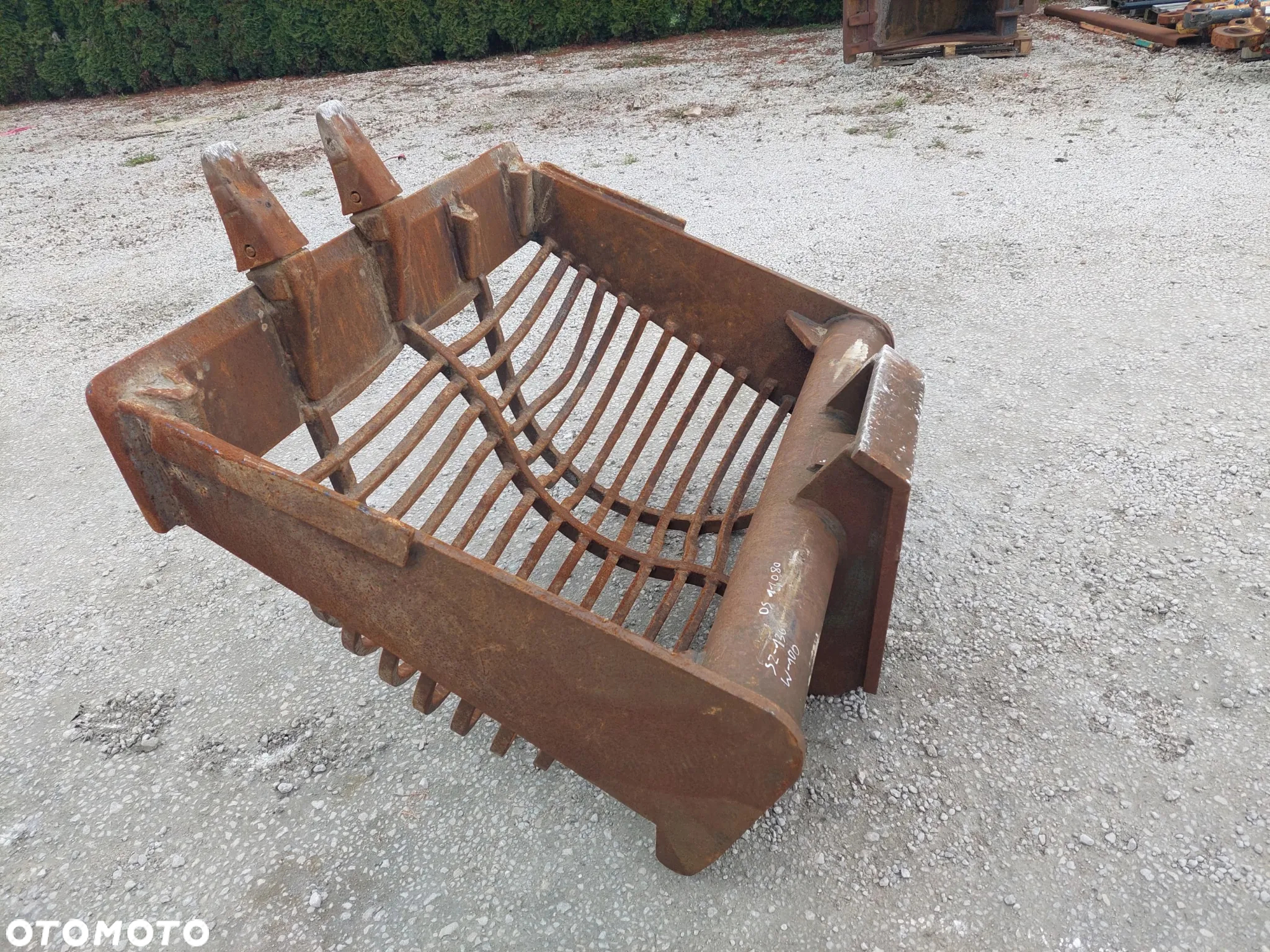 Łyżka ażurowa 130 cm przesiewowa do przesiewania przesiewająca na szybkozłącze Nado SK 15 20 Komatsu PW PC koparki 130 138 140 148 160 180 210 - 8