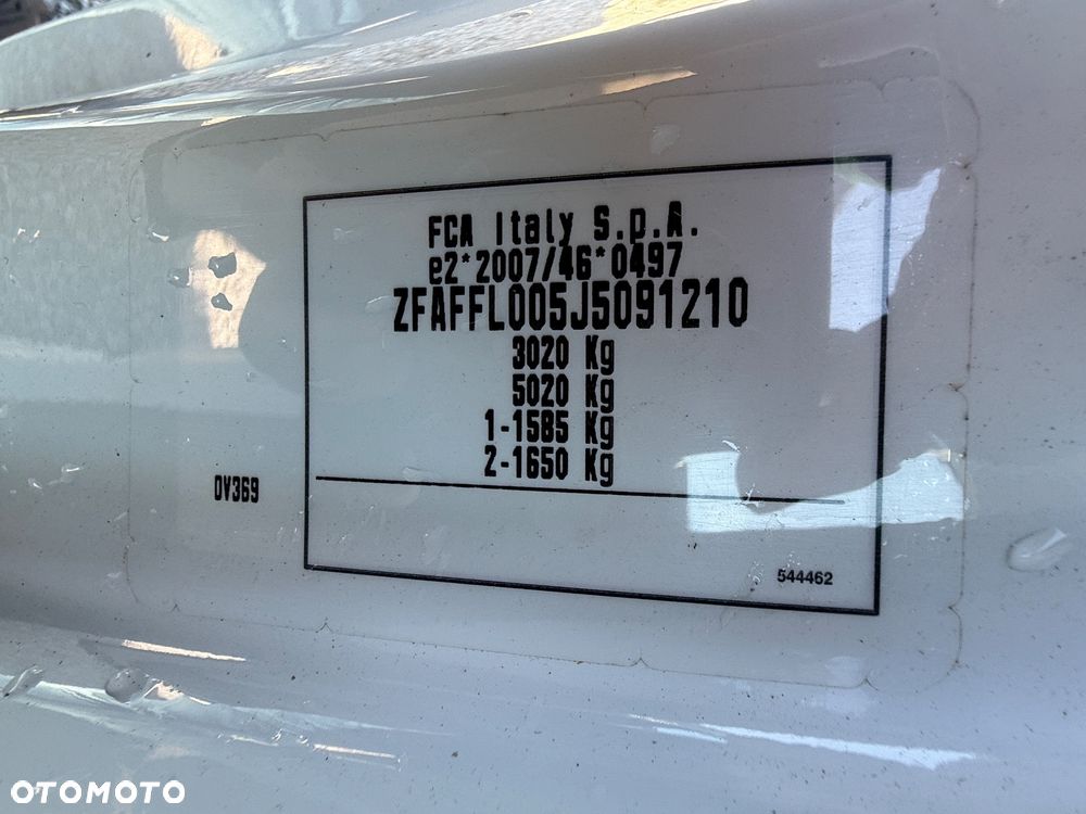 Fiat TALENTO EcoJet 125 LONG / BRYGADOWY 6 miejsc/klima/tempomat/2 tony na haku/bezwypadkowy/Import Niemcy - 27