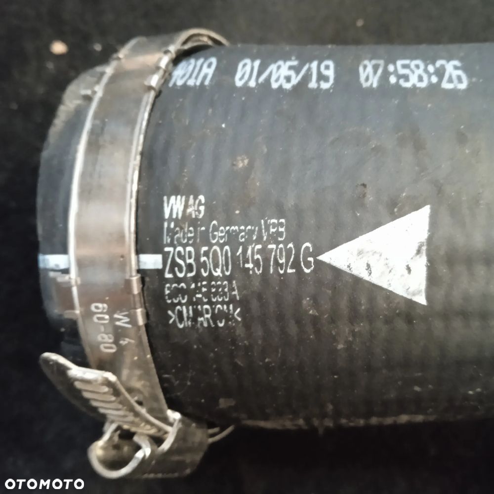 Rura intercoolera 5Q0145729G - 2