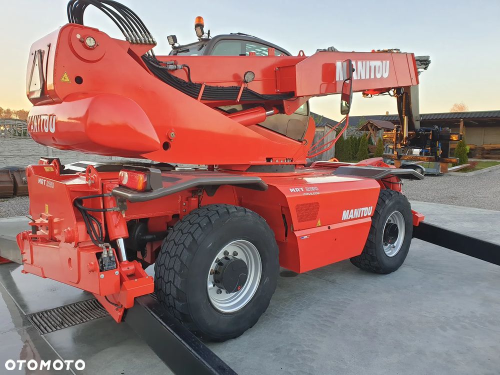 Manitou MRT ROTO 2150 Privilege KOSZ/WIDŁY/PILOT SPROWADZONA SUPER STAN - 6