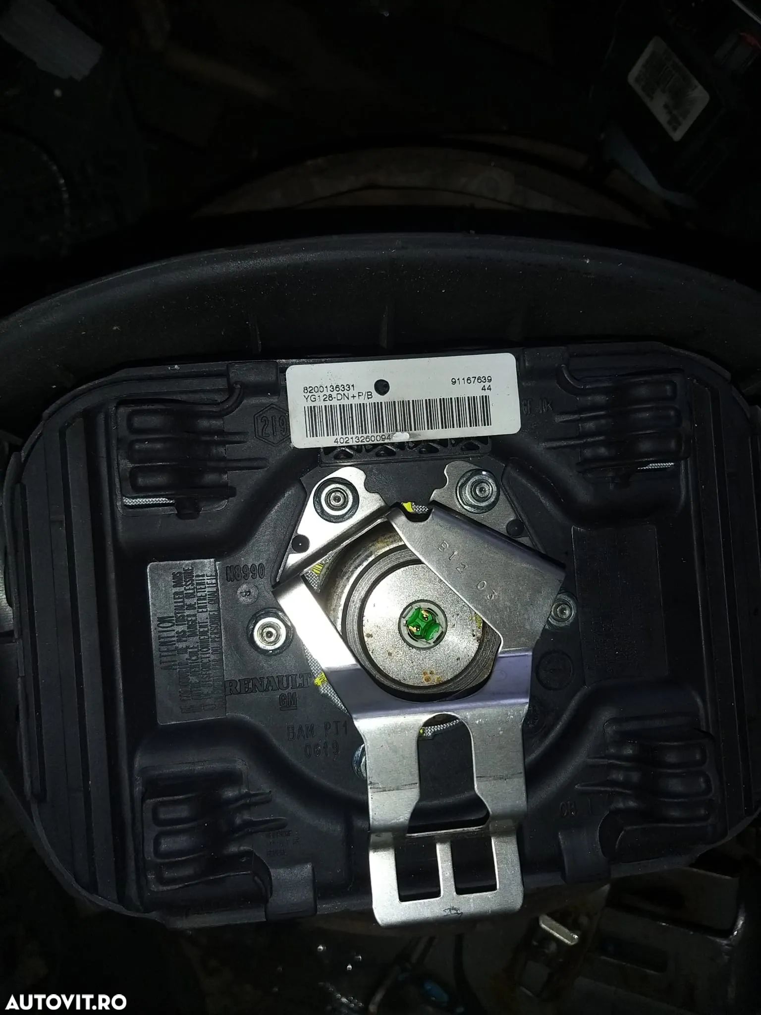 Airbag Sofer cod: 8200136331 pentru Renault Trafic 2, 1.9DCI, an 2001-2006 - 1