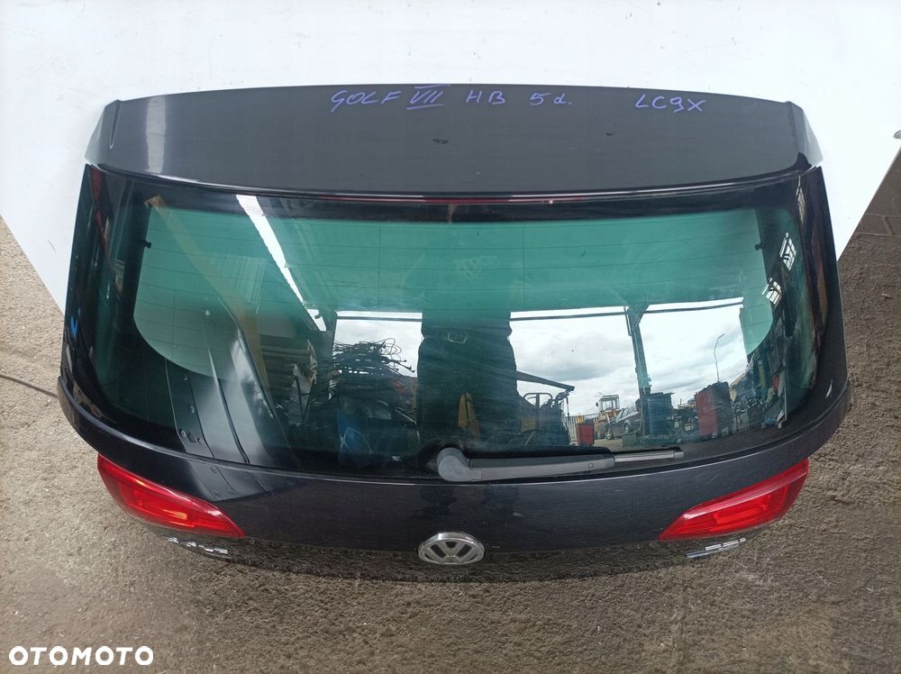 KLAPA TYŁ TYLNA VW GOLF VII 7 5D HB KOMPLETNA LC9X - 2