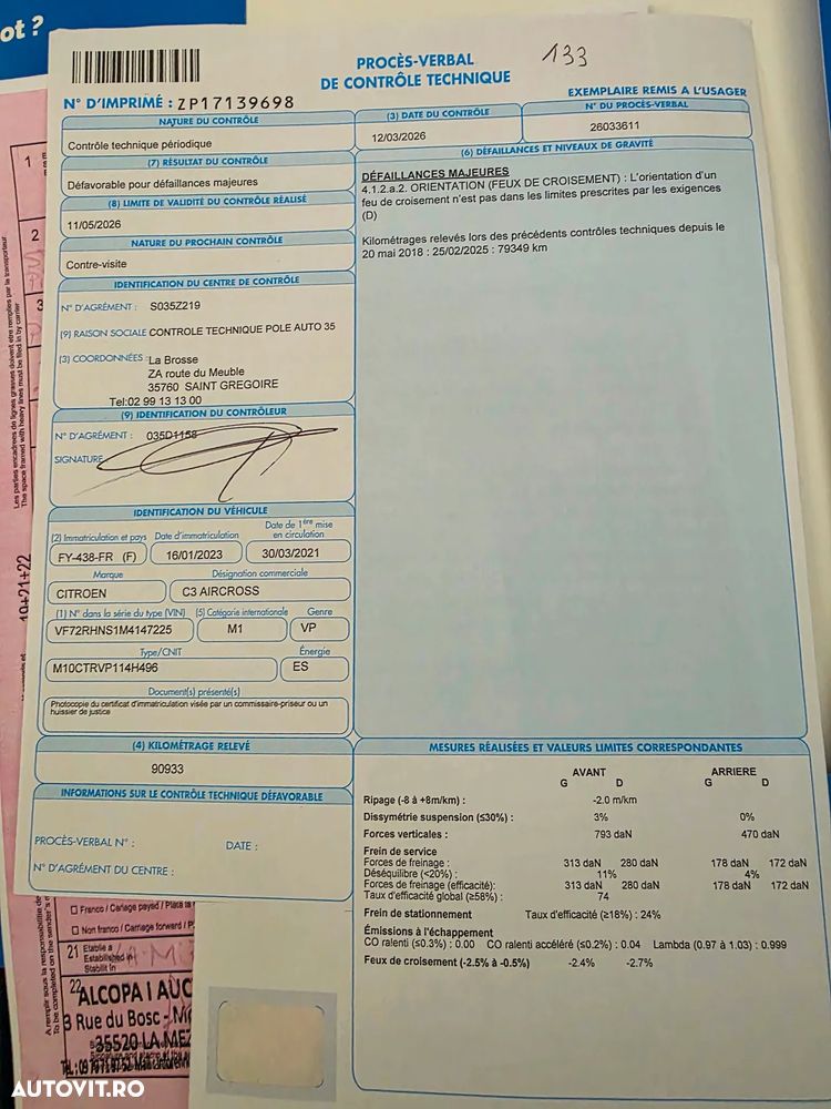 Citroën C3 AIRCROSS 1.2 PureTech S&S EAT6 Shine Pack - 27
