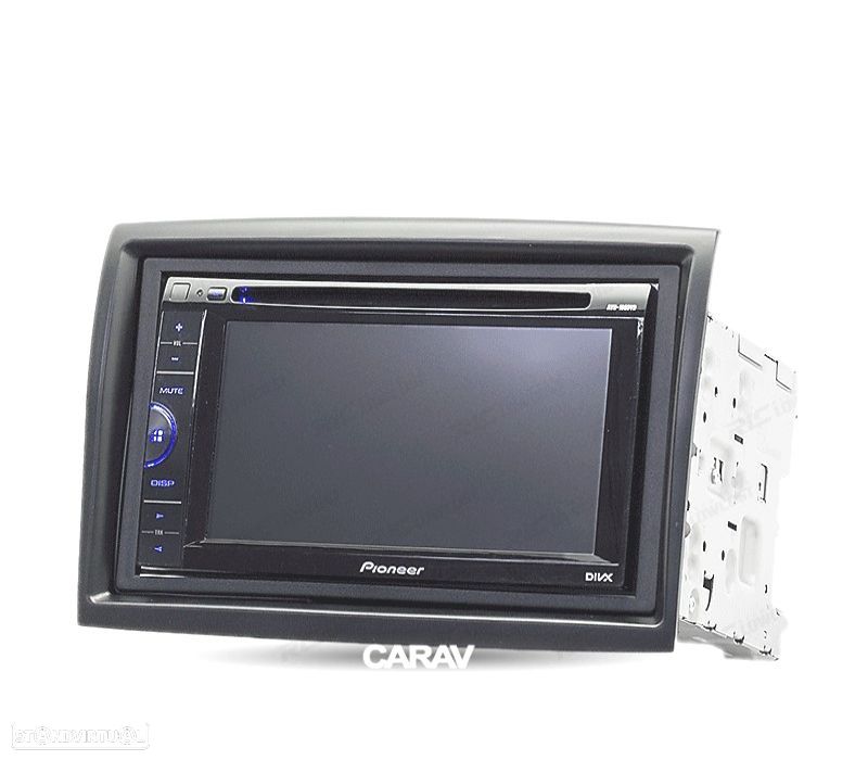 MOLDURA ADAPTADOR PRETO PARA RADIO 2-DIN PARA CITROEN JUMPER PEUGEOT BOXER FIAT DUCATO - 5