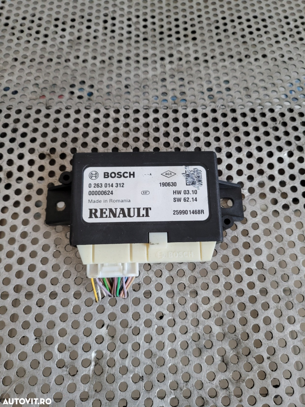 Modul PDC Senzori Parcare Renault Master An 2019-2020-2021-2022 Cod 02630143412 Dezmembrez Renault Master 3/4 An 2019-2020-2021-2022 2.3 Dci Cod Motor M9T F716 Bi-Turbo - 2