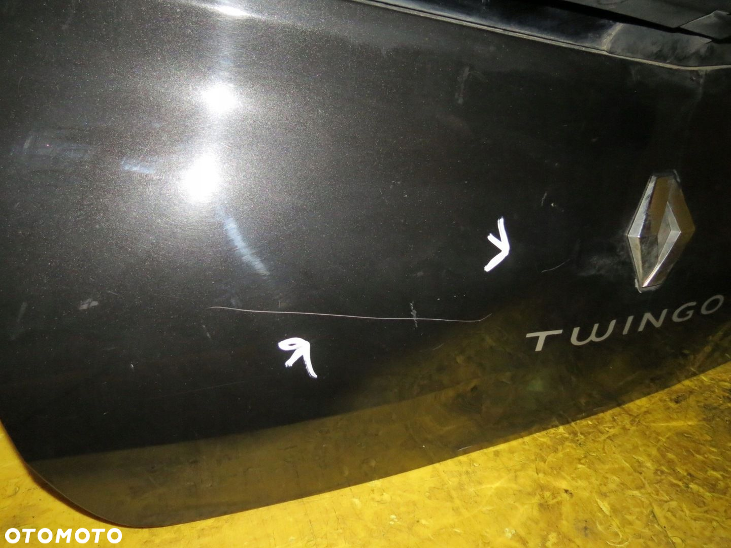 RENAULT TWINGO 2 II SZYBA KLAPA BAGAŻNIKA NV676 07-11 - 6