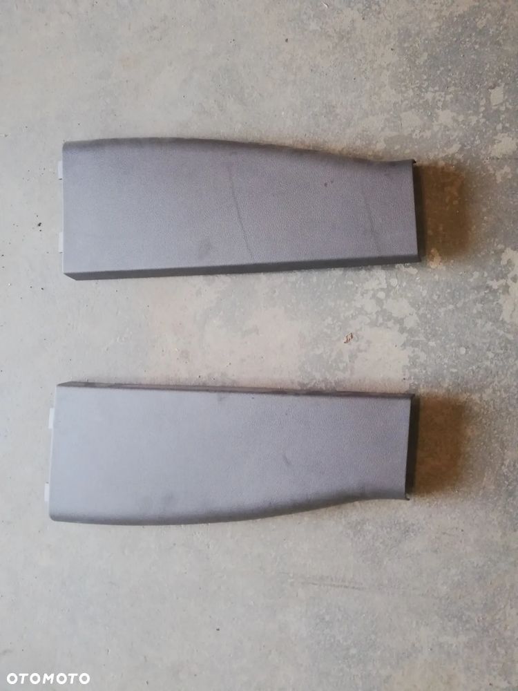 komplet Plastik osłona słupka Lewa Prawa BK21-V243W06-ABW BK21-V243W07-ABW FORD TRANSIT CUSTOM 20R - 1