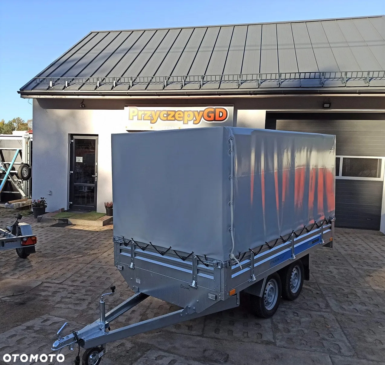 Faro Faro Przyczepa Magicus, platforma dł. 263x150, dł. 300cm, dł. 330cm typ transporter, zdejmowane burty - 12