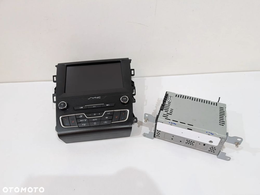FORD MONDEO MK5 RADIO NAWIGACJA WYŚWIETLACZ CZYTNIK KS7T-14G370-PAC JS7T-18D818-BA KS7T-18E245-CAE - 1