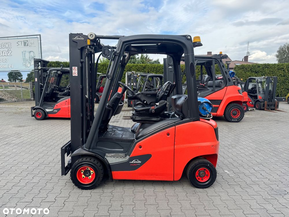 Linde H20 EVO triplex  Tylko 7615 mth półkabina h16 h18 wolny skok  toyot - 2