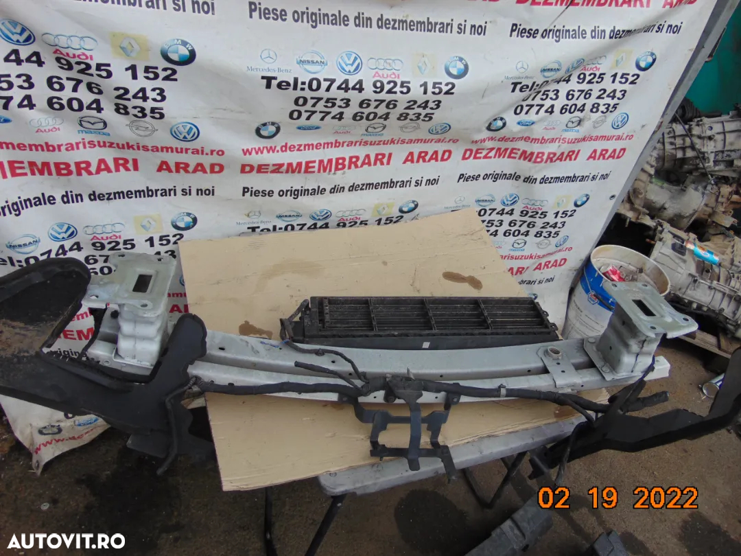 Trager Nissan Qashqai 2013-2020 trager armatura grila radiatoare 1.5 radiator apa intercooler gmv v - 13