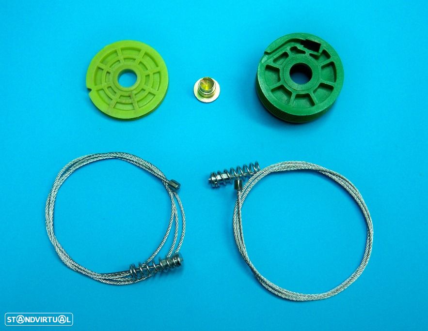 Kit reparação elevador vidros Mercedes ML W163  Trás  NOVO - 1