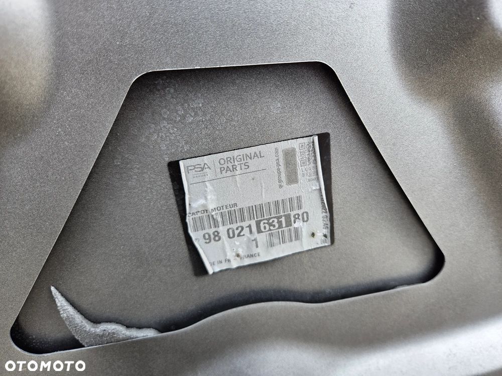 Maska pokrywa silnika Peugeot 308 T9 przed LIFT - 18