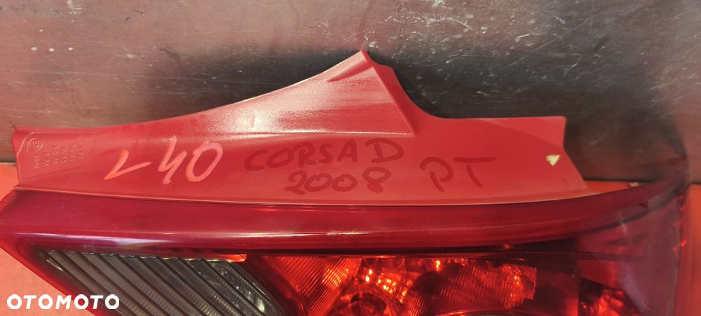 Lampa Prawa Tylna Opel Corsa D - 5