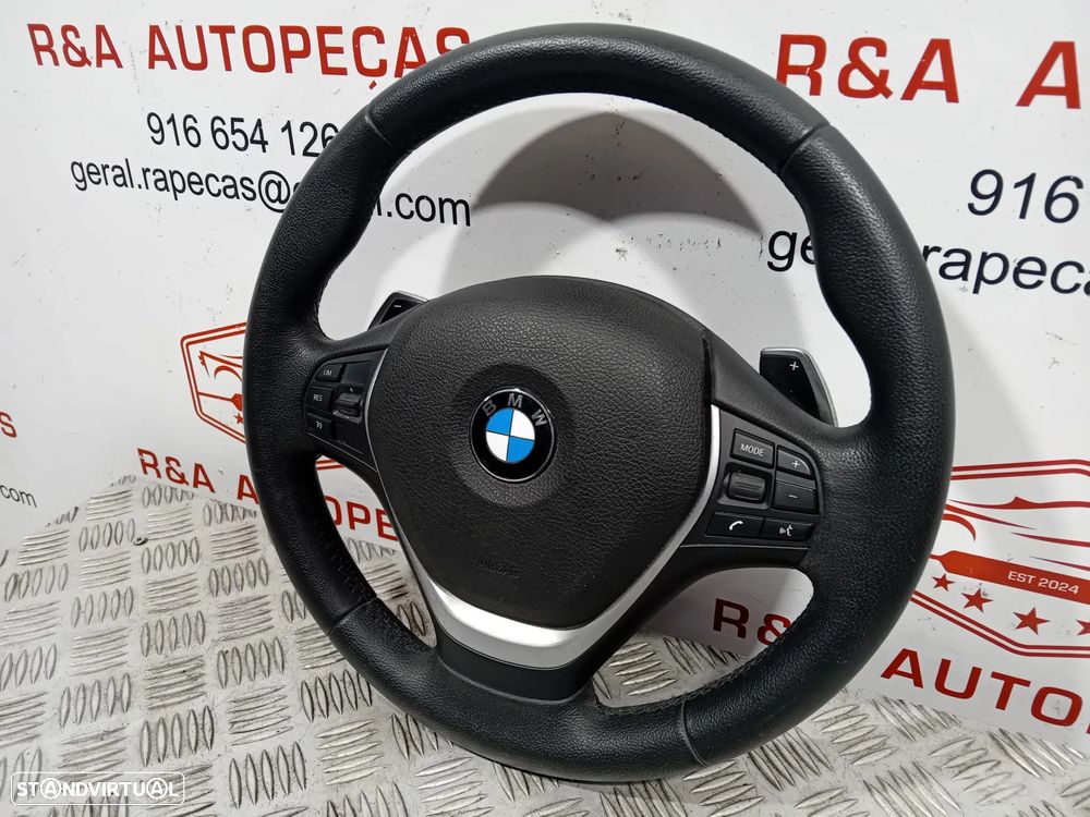 Volante BMWF20 F21 F30 F31 com Patilhas Original - 2