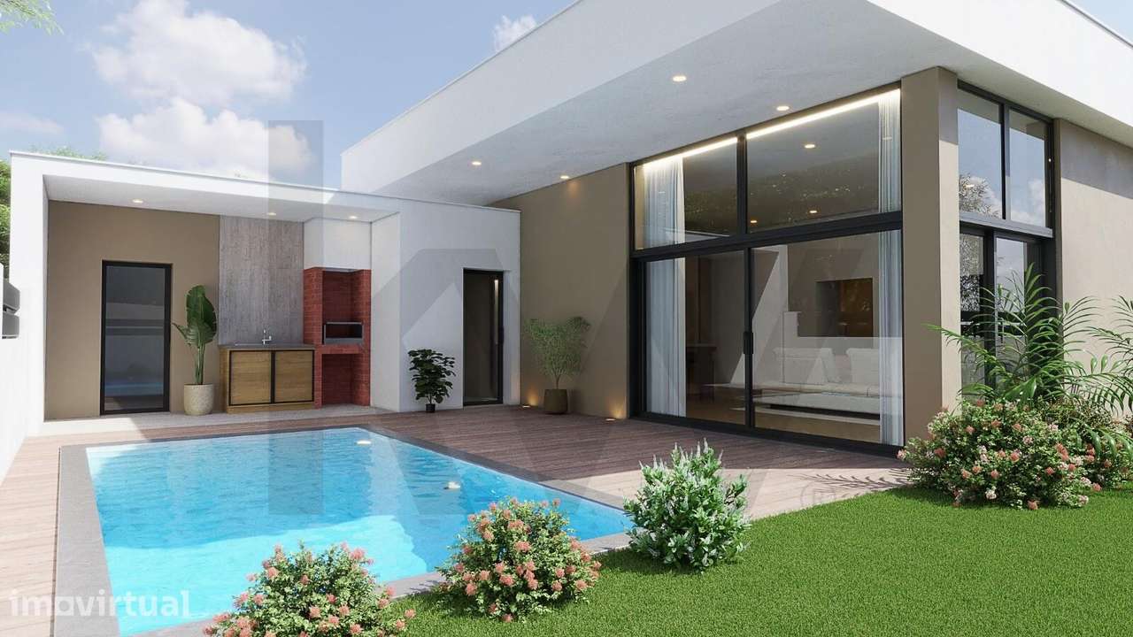 Moradia T3 Térrea Isolada com Piscina | Qta da Torre | Qta da Marquesa - Grande imagem: 5/9