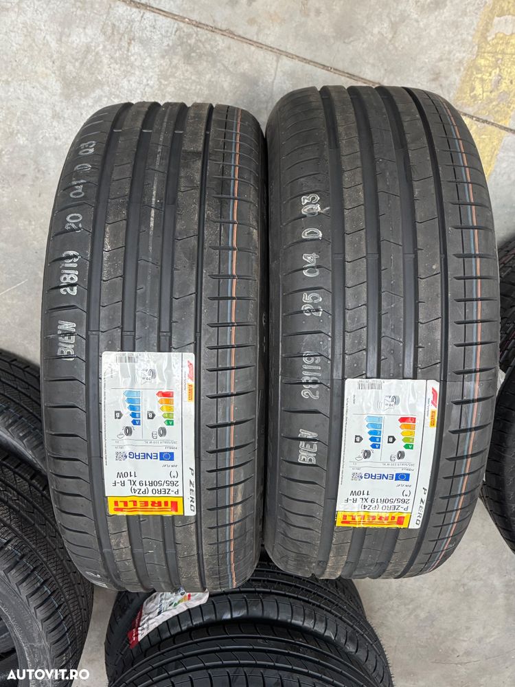 Vând 2 anvelope 265/50/19 Pirelli de vară cu runflat noi - 1