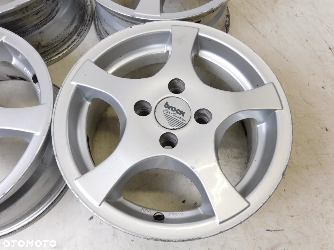 FELGI ALUMINIOWE 14 KIA HYUNDAI SUZUKI TOYOTA COROLLA YARIS II-III ORYGINAŁ - 8