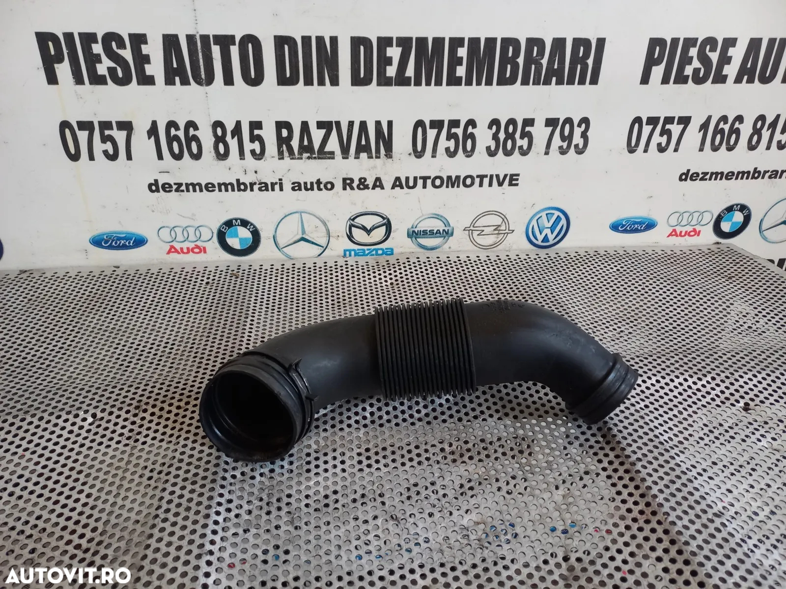 Tub Tubulatura Conducta Admisie Cod 7LF Audi Q7 Vw Touareg 7L Dezmembrez Audi Q7 3.0 Tdi Motor BUG - 5