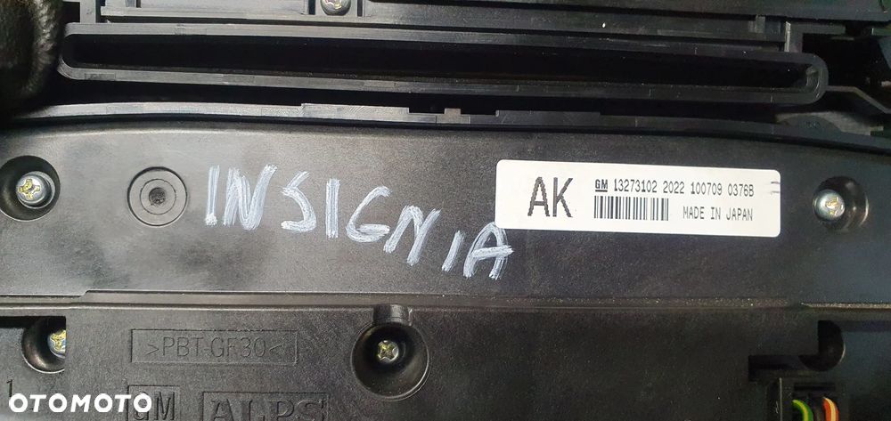 Radio radioodtwarzacz panel radia wyświetlacz Opel Insignia A 22739814 - 16