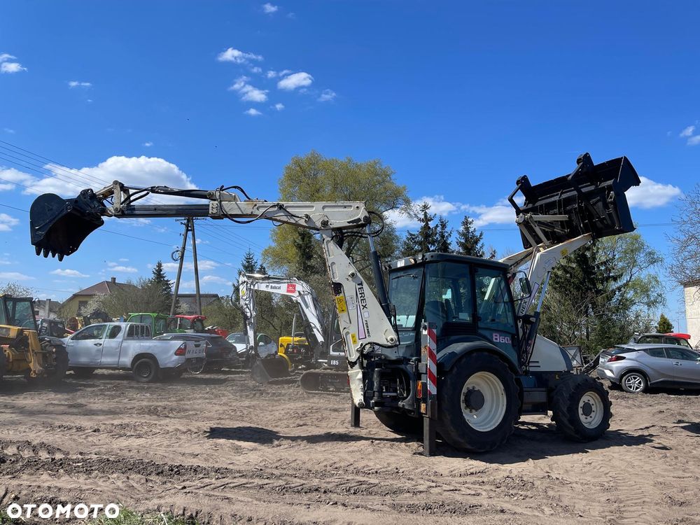 Terex Koparko Ładowarka Koparka Terex 860 SE, 2004 ROK, Szczęka Krokodyl, Widły do palet, Ramię z teleskopem_Cała w Oryginale Niemalowana_GOTOWA DO PRACY_BRUTTO! - 37