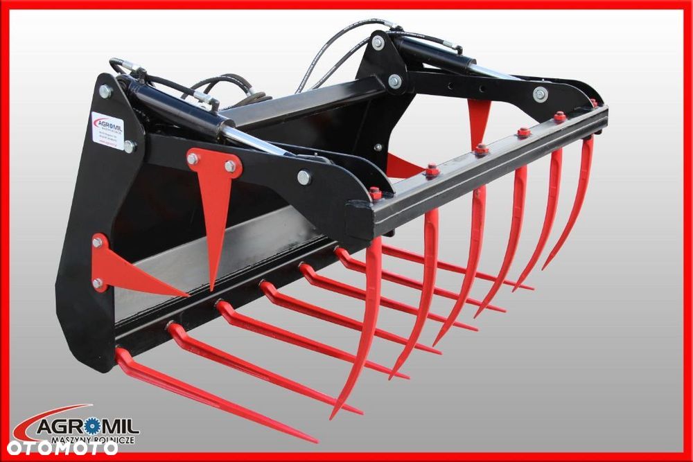 Krokodyl ładowacz czołowy Wol-Met kute zęby 1,8 m - 1