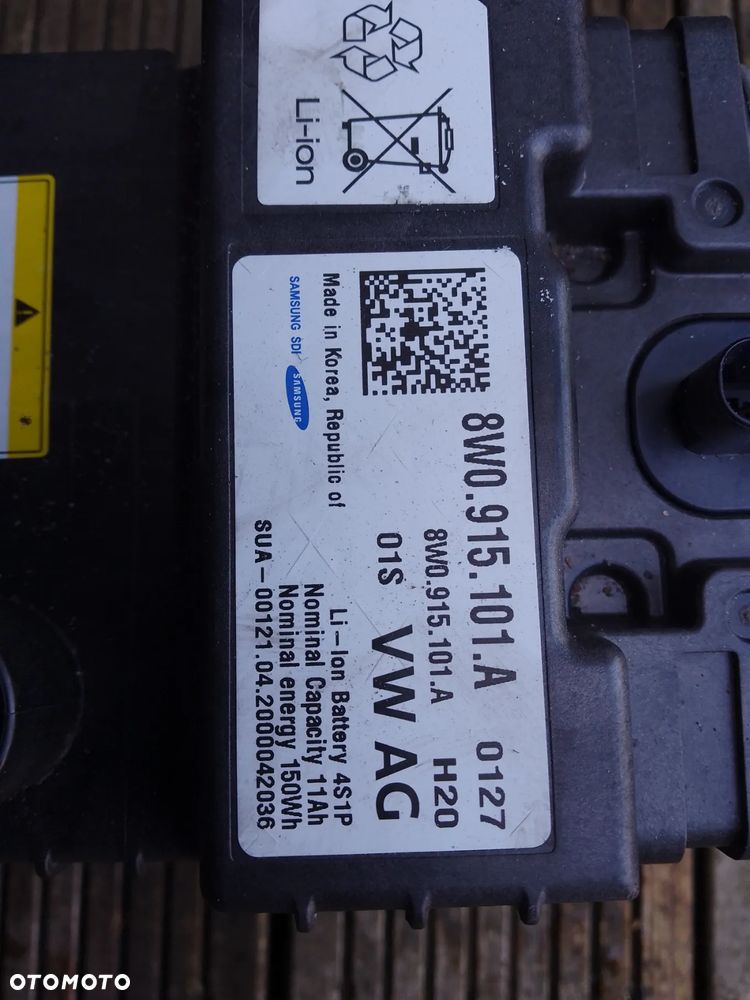 AUDI A4 B9 A6 AKUMULATOR DODATKOWY 8W0915101A - 5