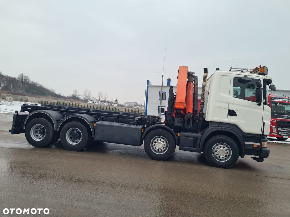 Scania R480 8X2 HDS PALFINGER PK20002 HYDRAULIKA DO WYWROTU ROTATOR PILOT - 4