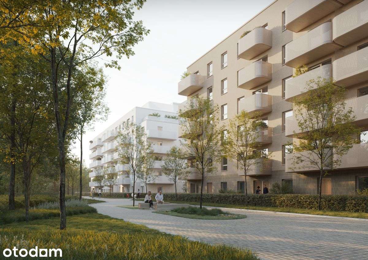 2-pokojowe mieszkanie 36m2 + balkon Bez Prowizji