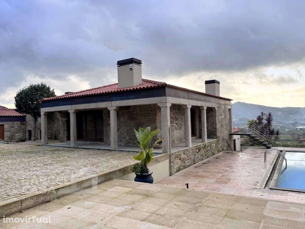 Moradia T4 em pedra, com piscina em Airó - Barcelos - Grande imagem: 3/50