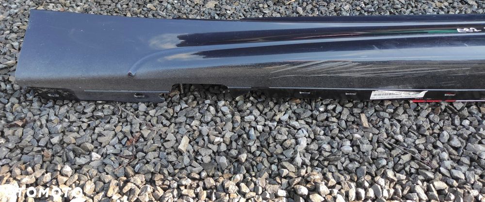 LISTWA PROGOWA LEWA PRAWA KOMPLET M PAKIET BMW E81 E82 E88 416 CARBONSCHWARZ - 11
