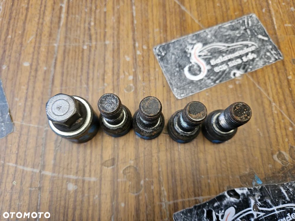 Szpilki Sruby Antykradziezowe do Kol Zlodzieje Komplet Audi VW Skoda Seat - 7