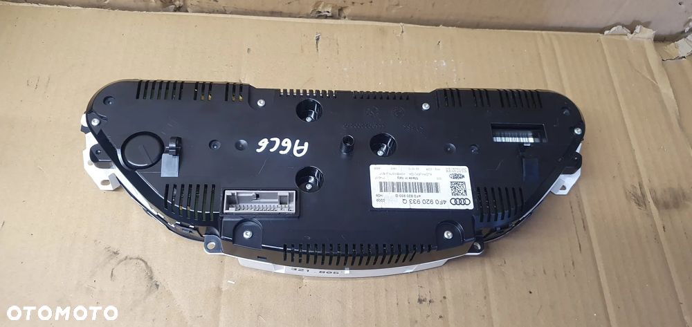 Licznik zegary Audi A6 C6 Lift 4F0920933Q - 6