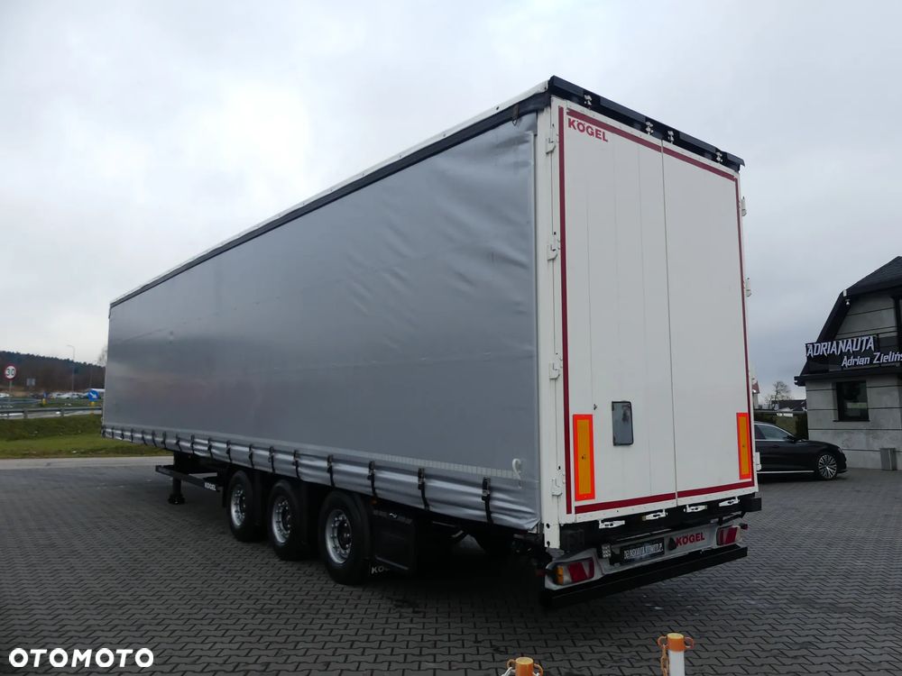 Kögel FIRANKA / MEGA / DACH PODNOSZONY / OŚ PODNOSZONA / - 6