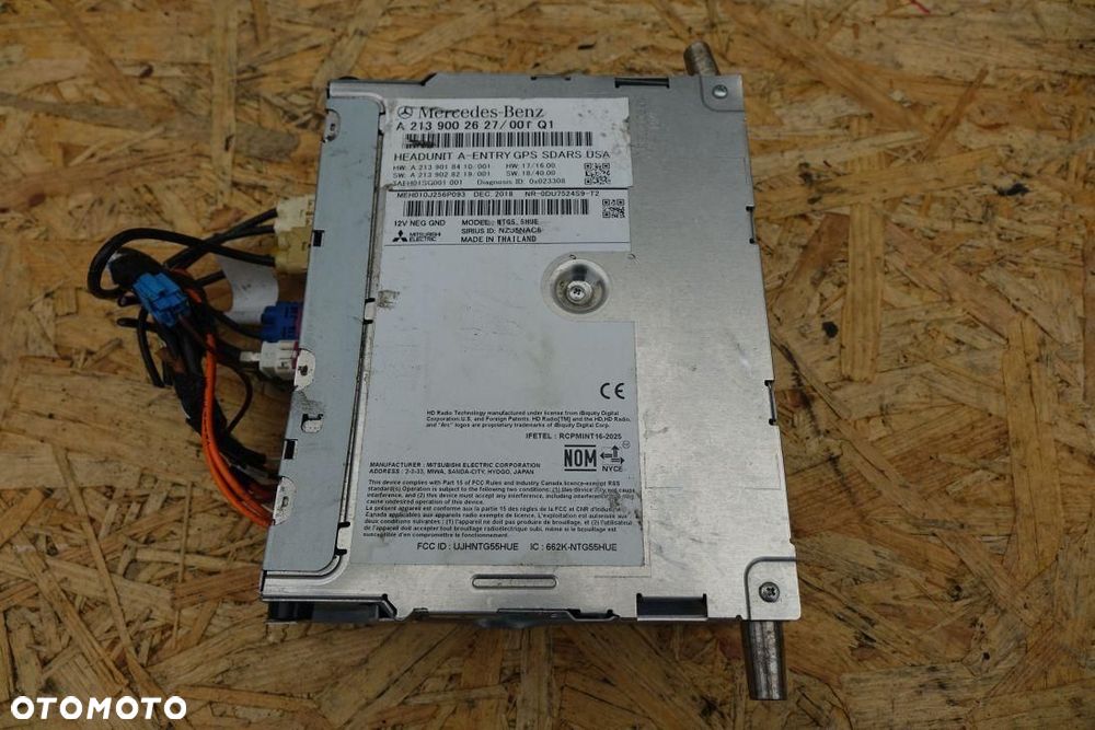 RADIO MODUŁ NAWIGACJI MERCEDES W205 A2139002627 - 2
